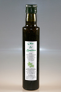 Olio Aromatizzato al Basilico